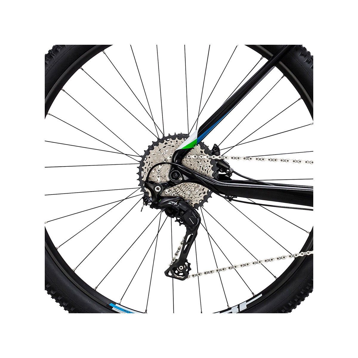 Cube Reaction GTC 27.5, carbon´n´green - Bild 4