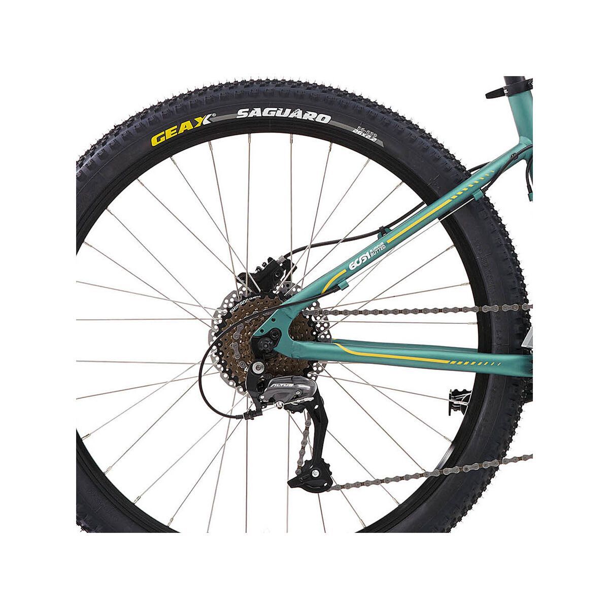 Kona Tika, matt aqua/white/yellow/aqua - Bild 4