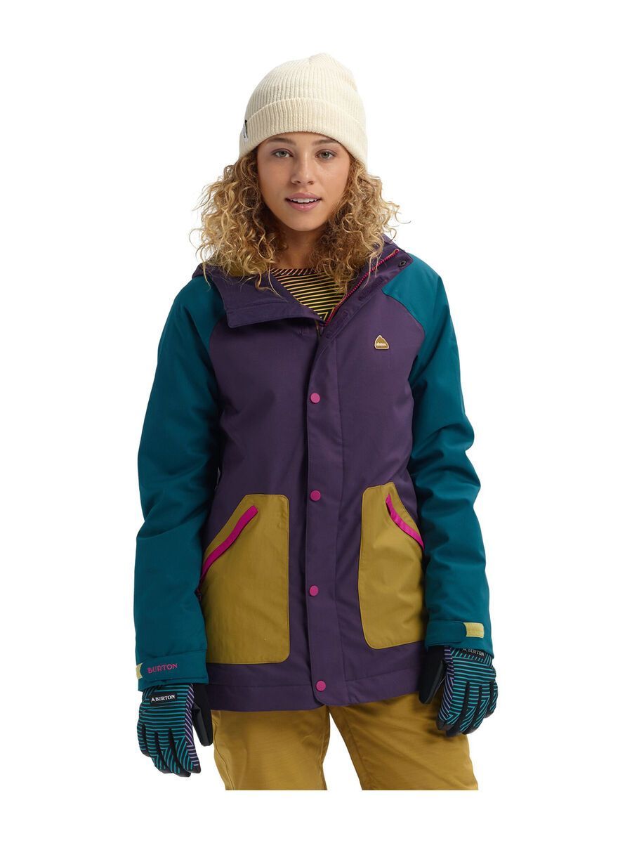 Burton Women's Eastfall Jacket, velvet/deep teal/evilo - Bild 4