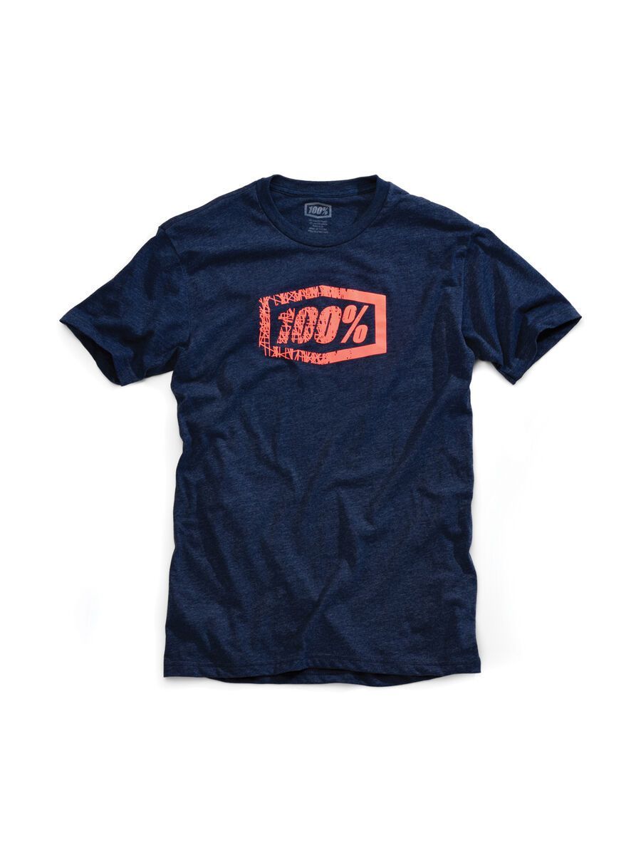 100% Scratch T-Shirt, navy - Bild 1