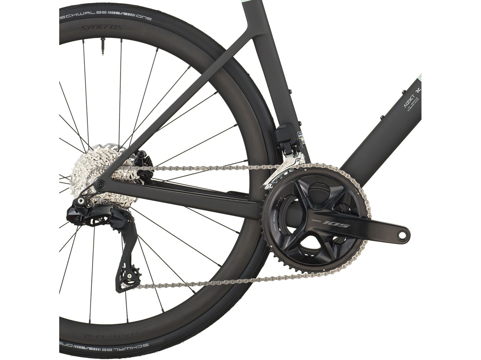 Scott Addict RC 30, frozen green/carbon black - Bild 4