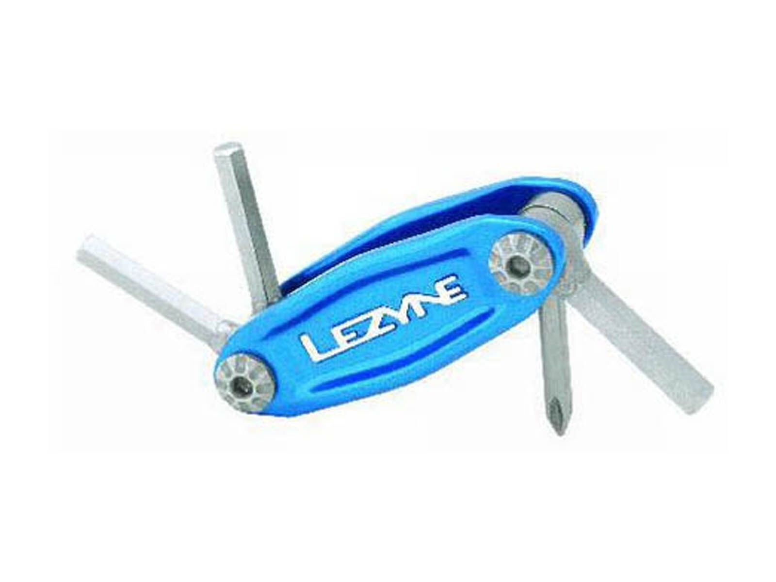 Lezyne Stainless-4 Multitool, blue - Bild 1