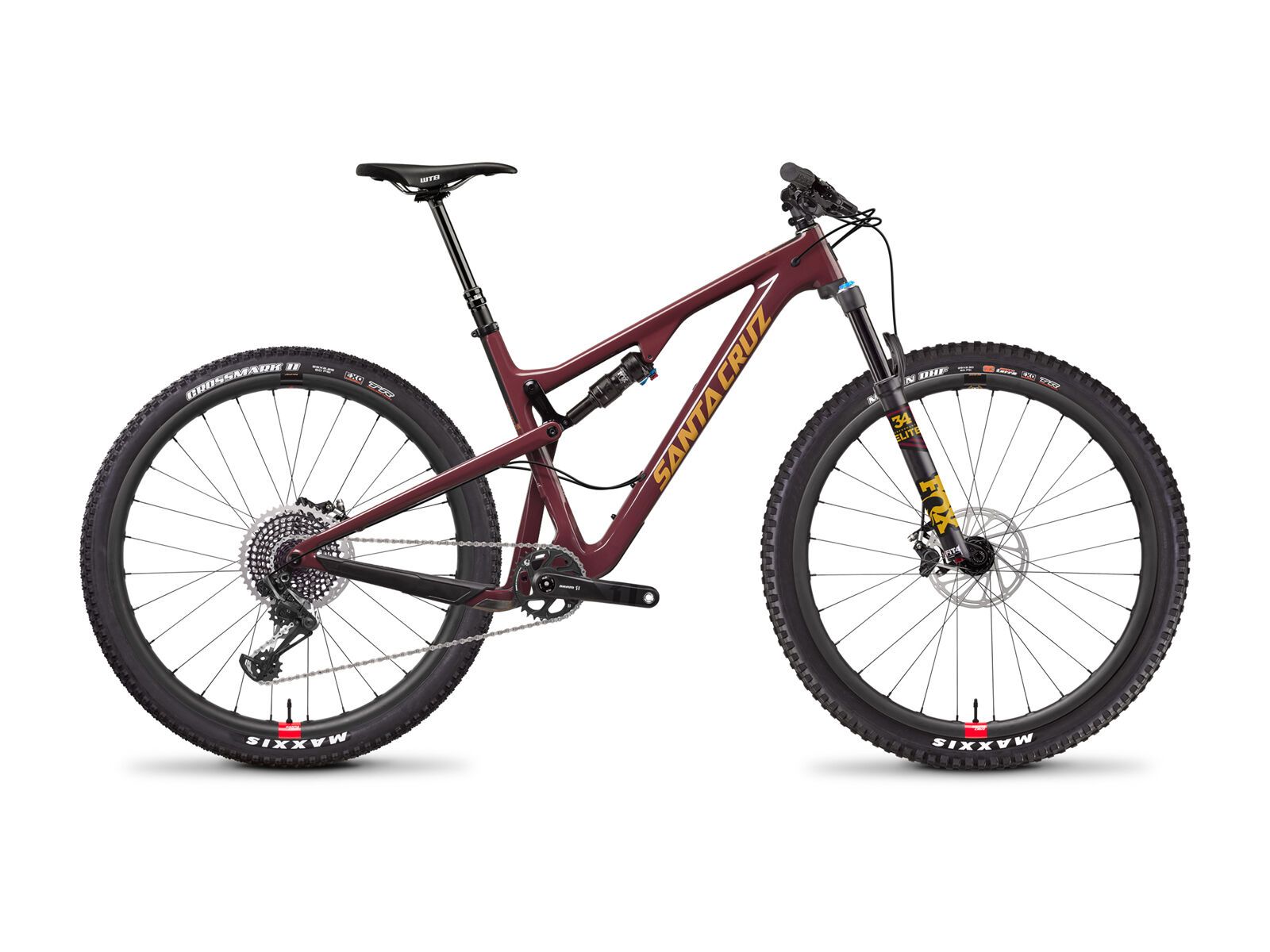 Santa Cruz Tallboy CC X01 Reserve, oxblood and tan - Bild 1
