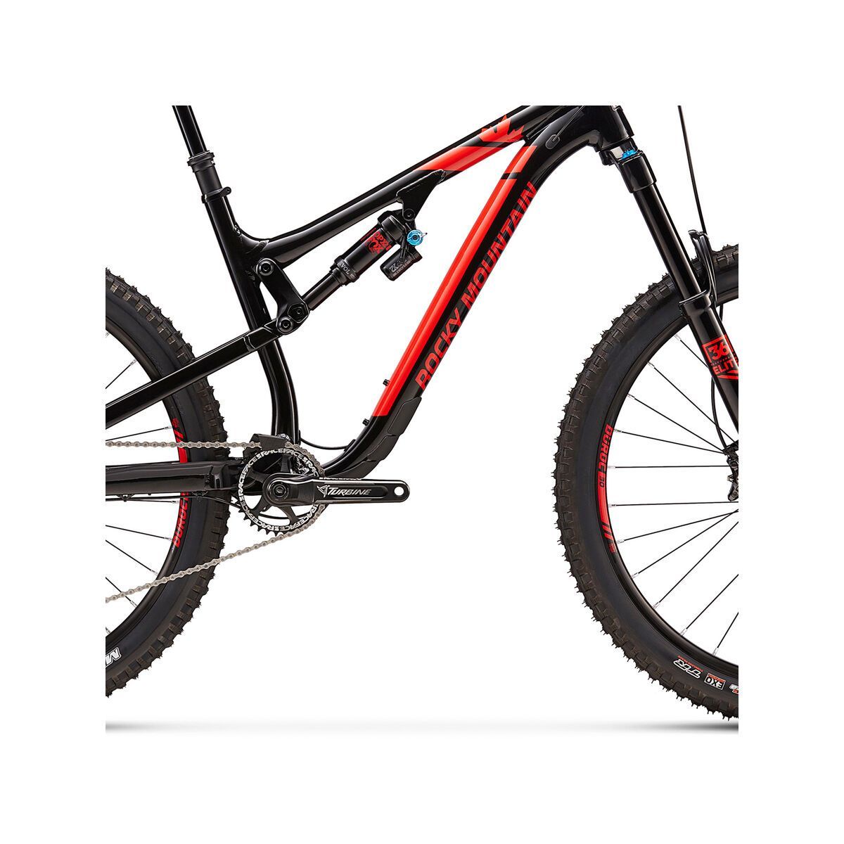 Rocky Mountain Altitude Alloy 70, black in black/flaming lips - Bild 4