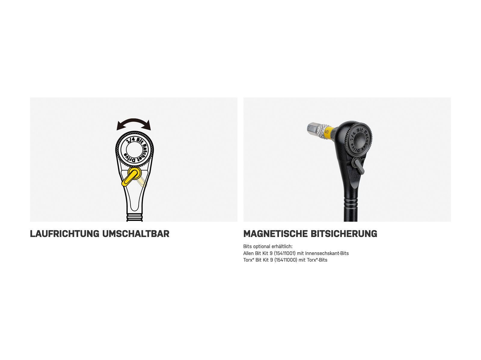 Topeak Ratchet Toolbar Aluminum - Feinzahnratsche, black - Bild 2