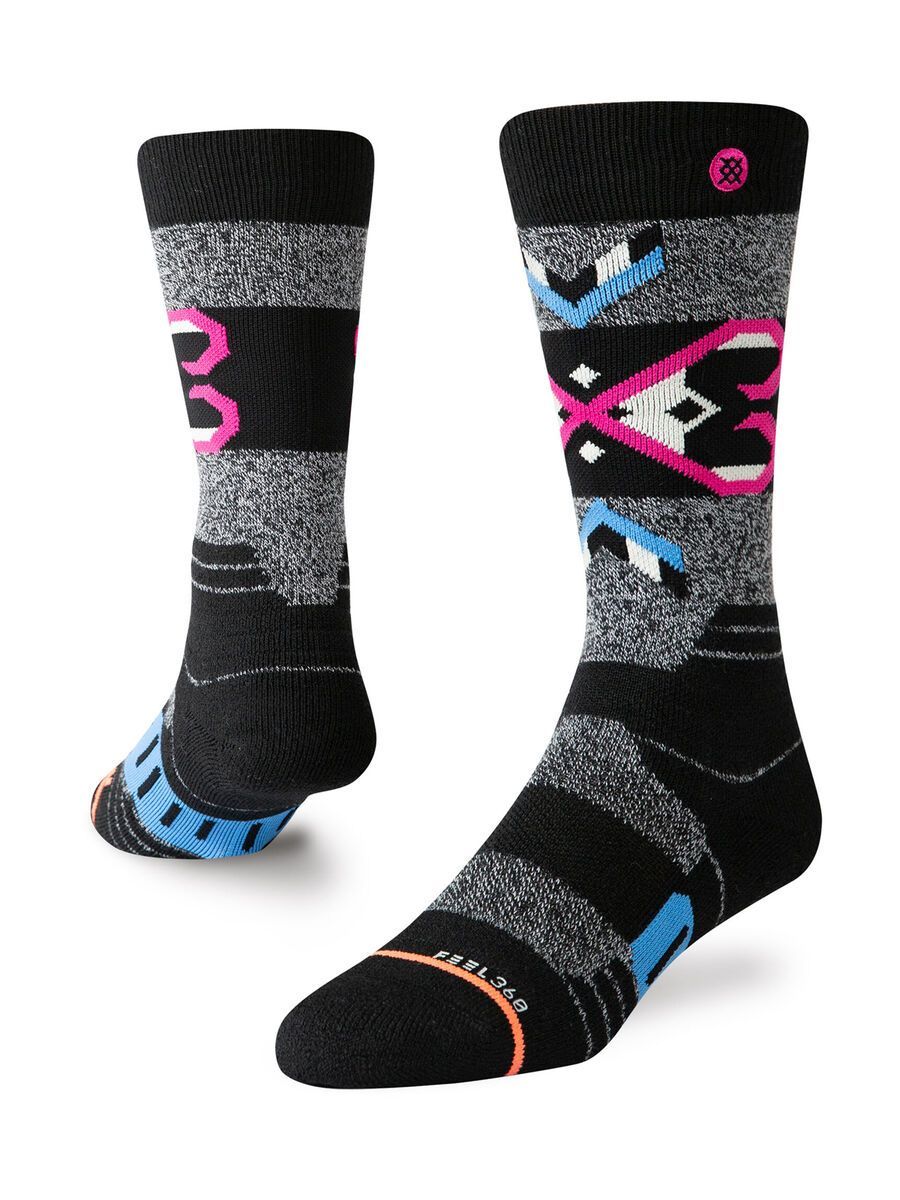 Stance Nordic Maze, grey - Bild 1