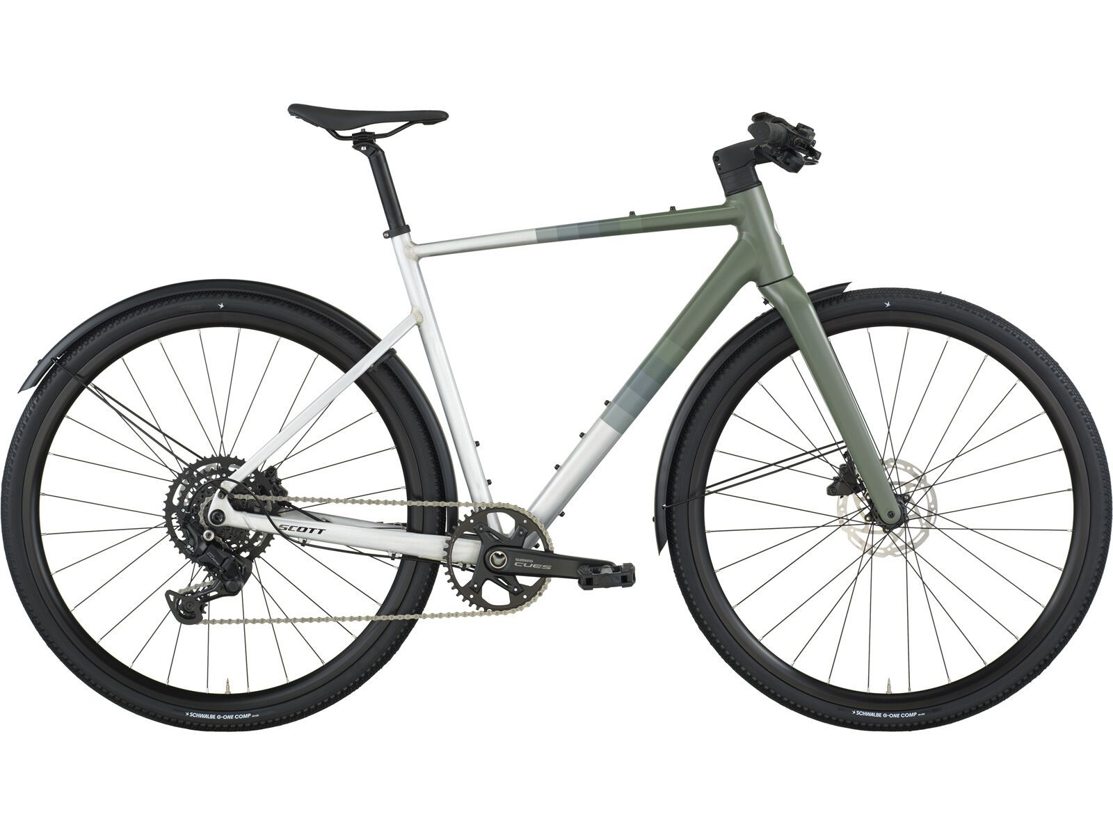 Scott Metrix 30 EQ, alloy silver/wenge green - Bild 1