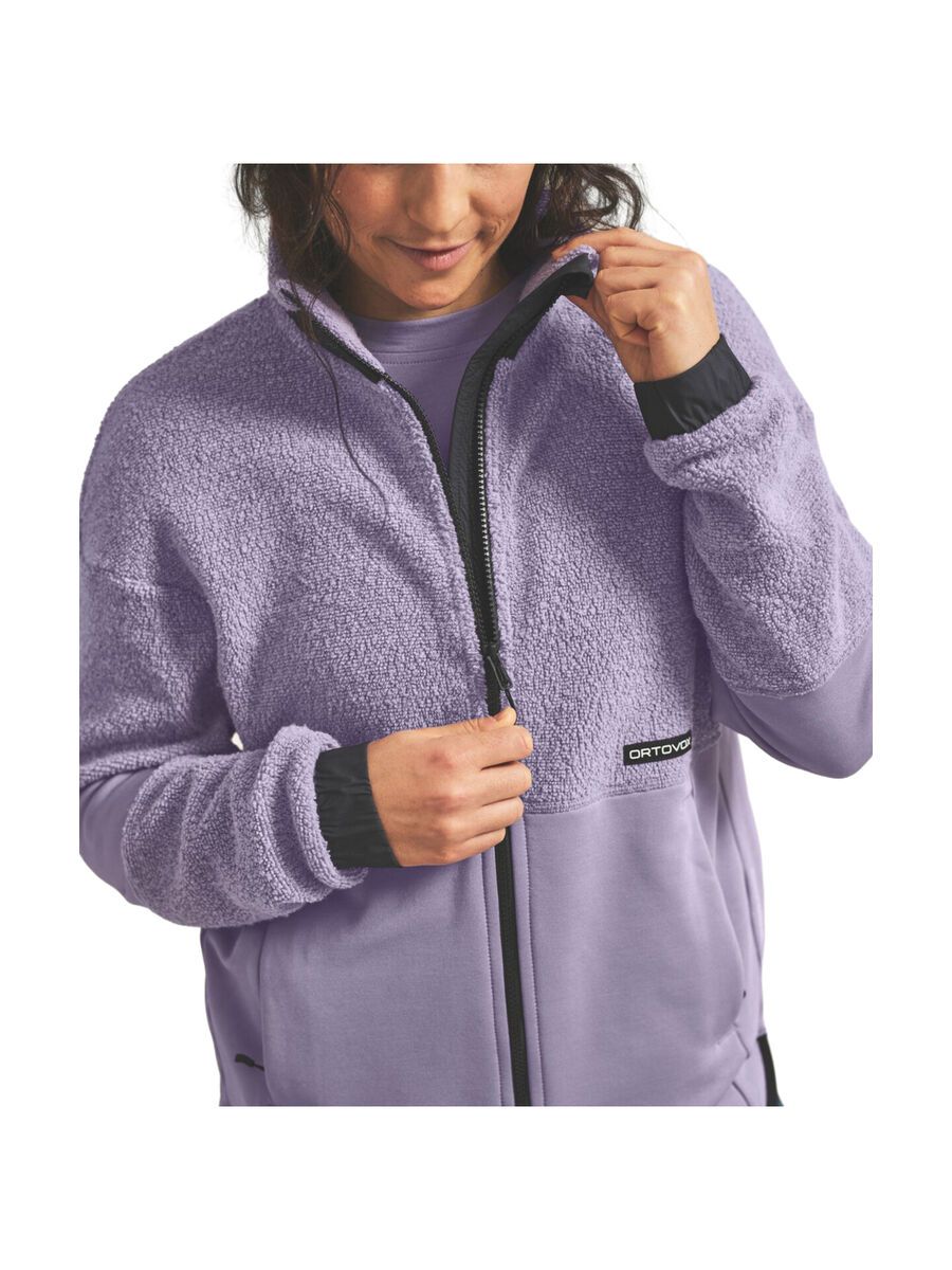 Ortovox Fleece Teddy Jacket W, deep ocean - Bild 3
