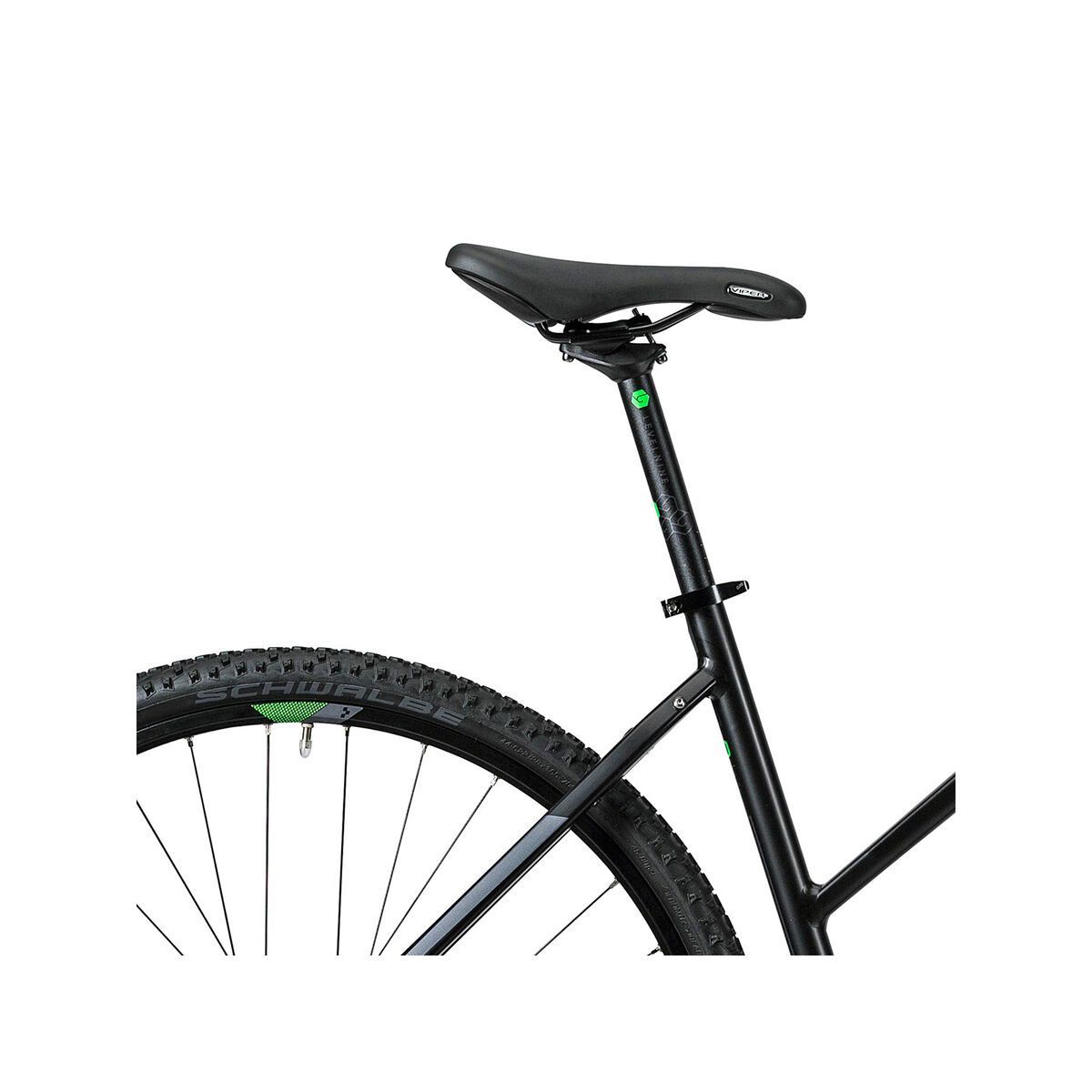 Cube Nature Trapeze, black flashgreen grey - Bild 6