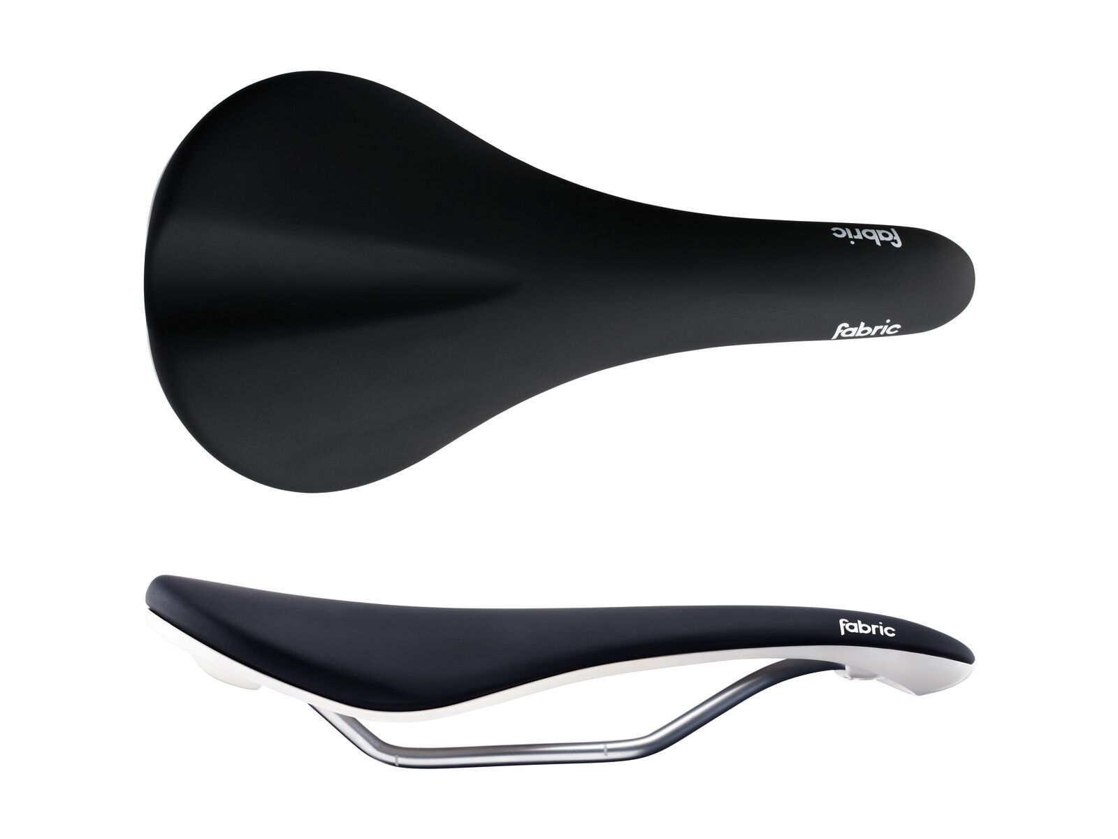 Fabric Scoop Elite Shallow Saddle - 142 mm, black/white - Bild 3