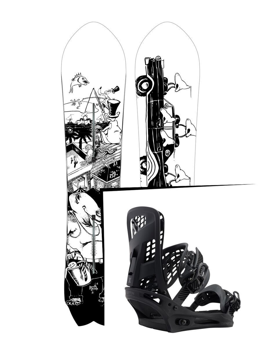 Set: Burton Fish 2017 +  Genesis X (1712790S) - Bild 1