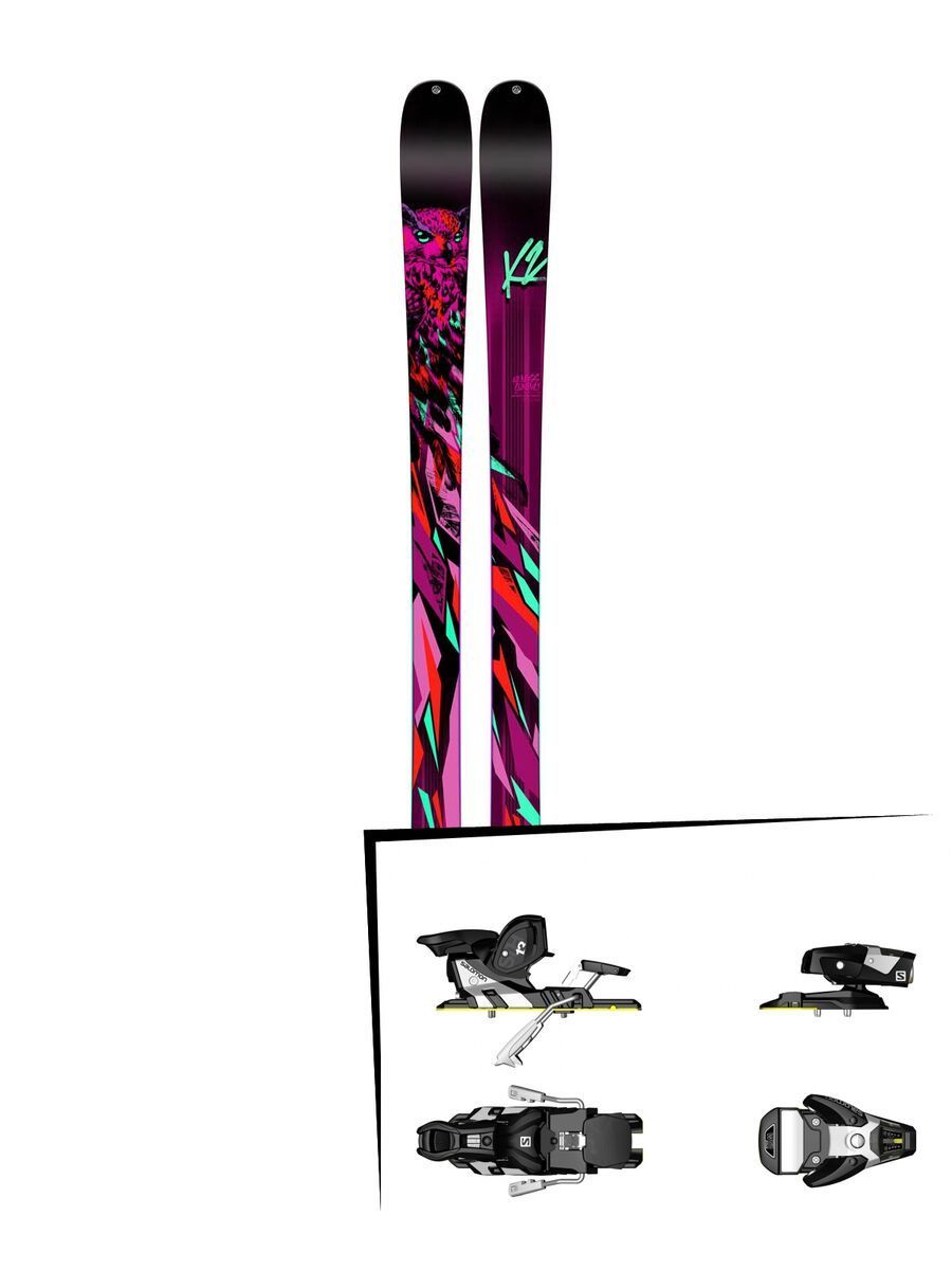 K2 SKI Set: MissConduct 2015 + Salomon STH2 WTR 13 - Bild 1