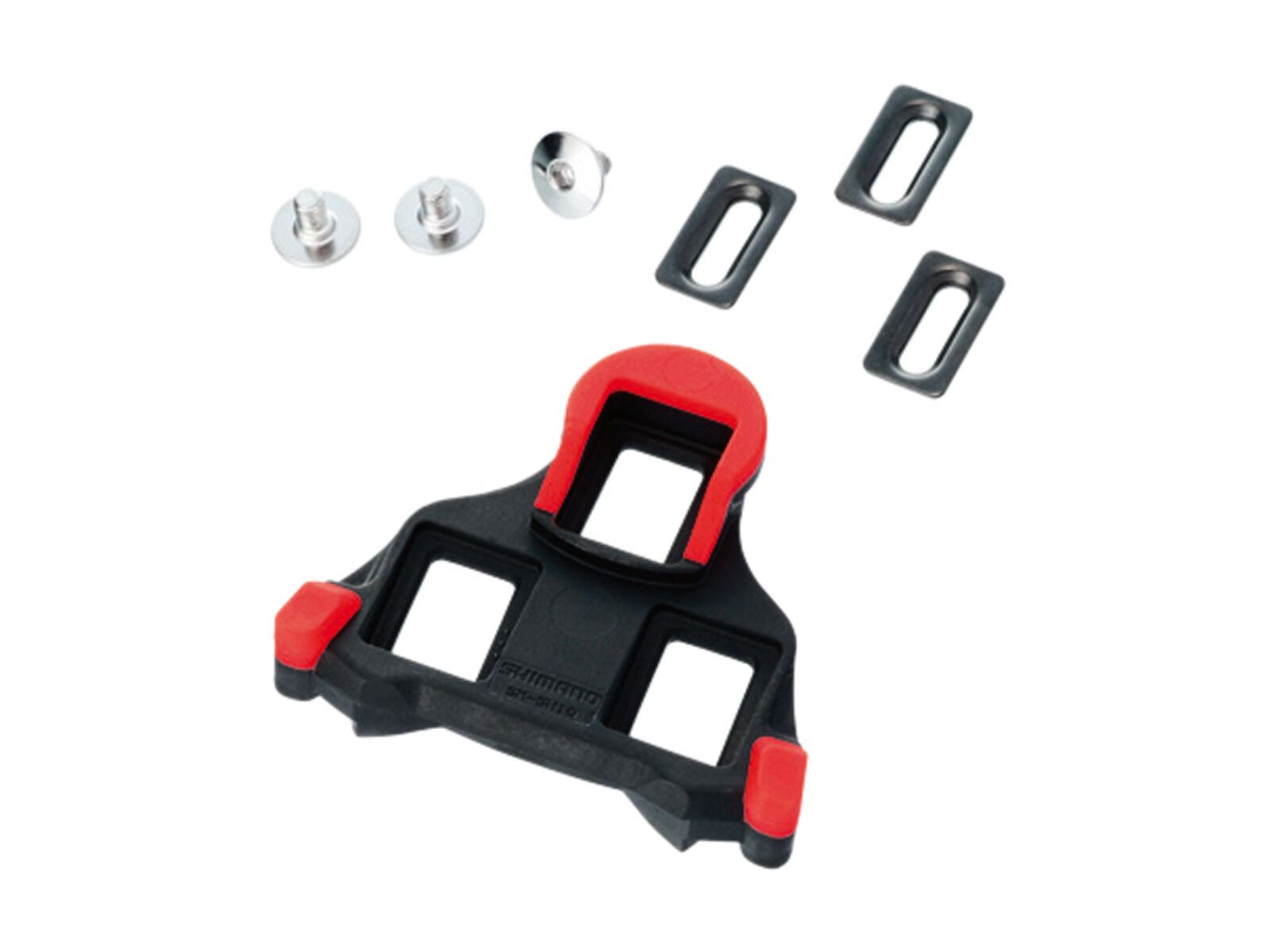 Shimano SM-SH10 SPD-SL ohne Bewegungsfreiheit, rot - Bild 1