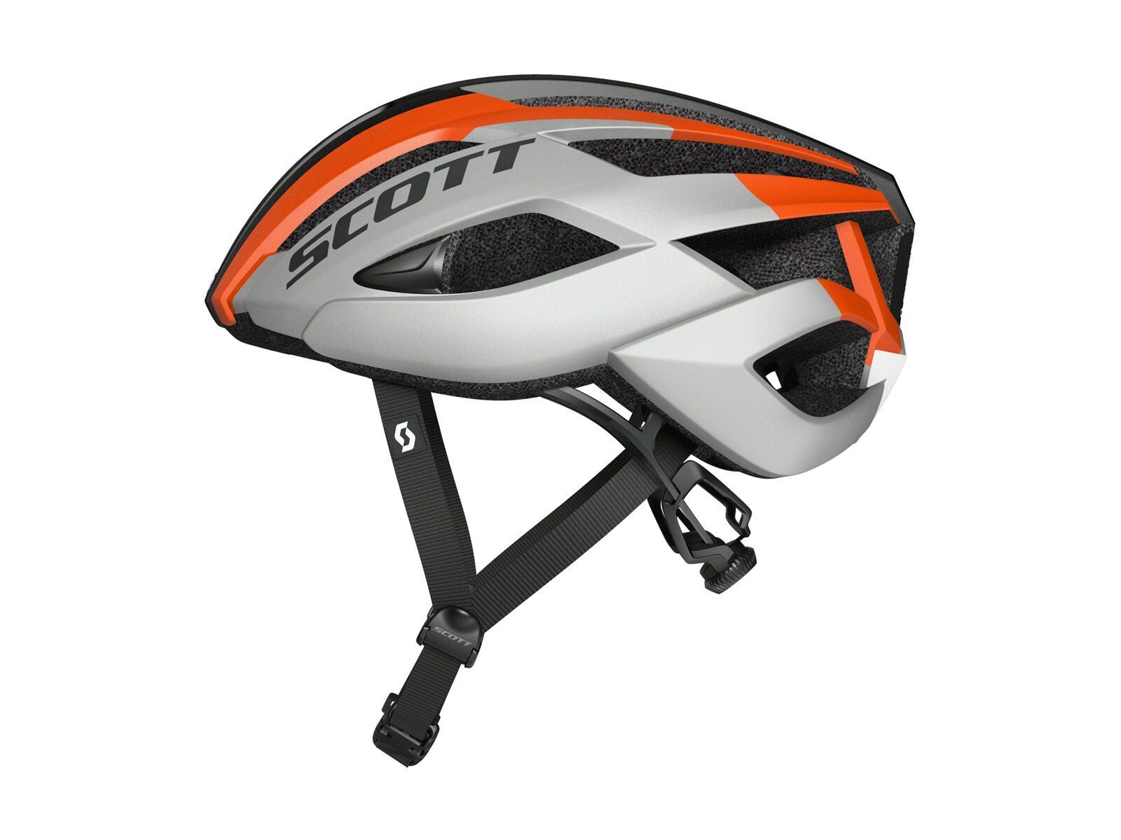 Scott Arx Helmet, grey/orange - Bild 2