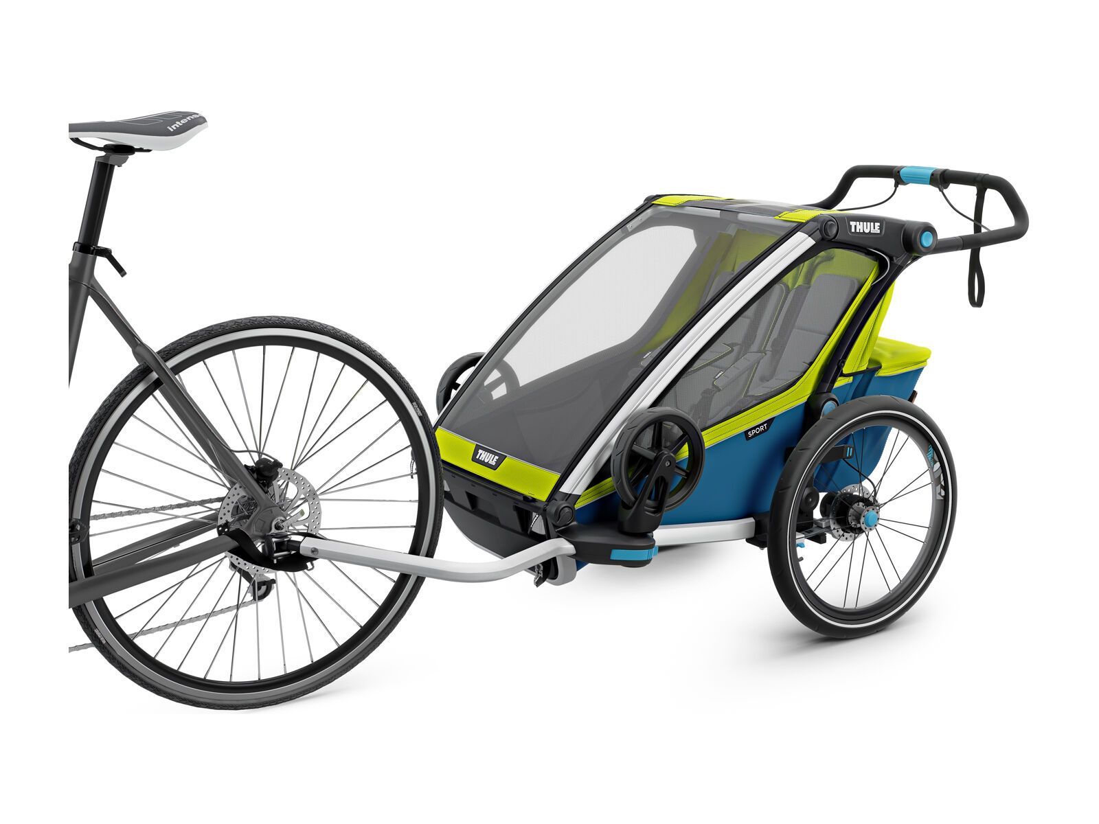 Thule Chariot Sport 2, chartreuse/mykonos - Bild 8