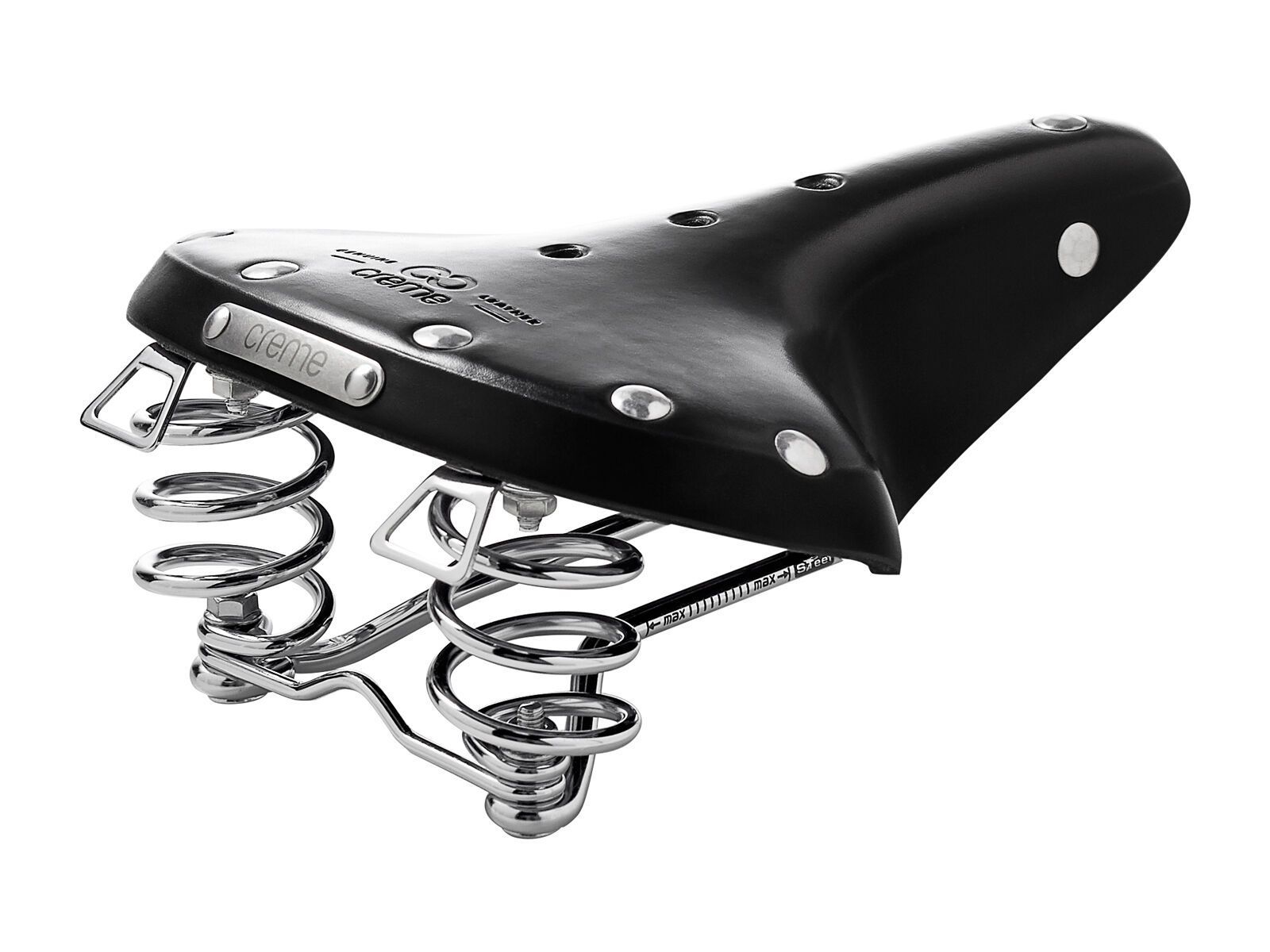 Creme Cycles Very Comfy Ladies Saddle, black - Bild 1