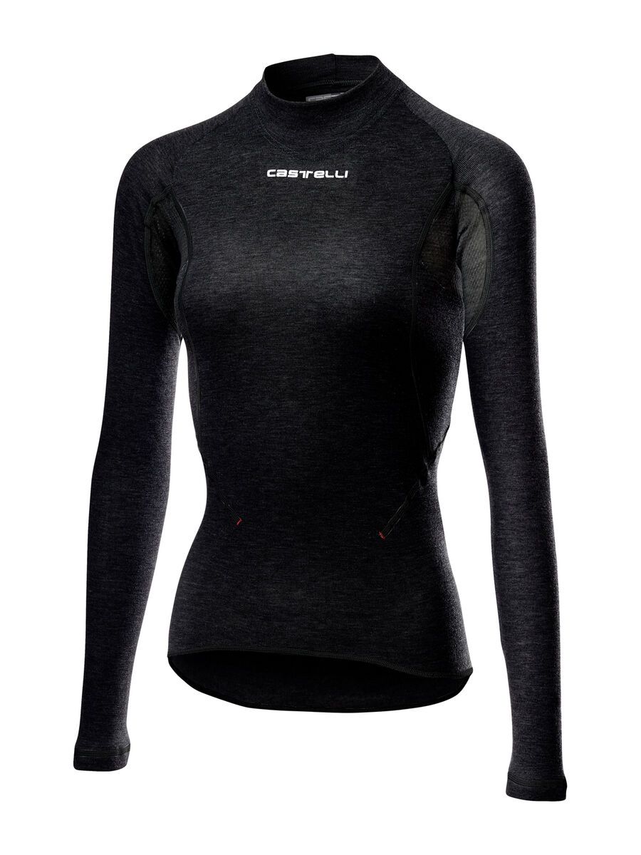 Castelli Flanders 2 W Warm Long Sleeve, black - Bild 1