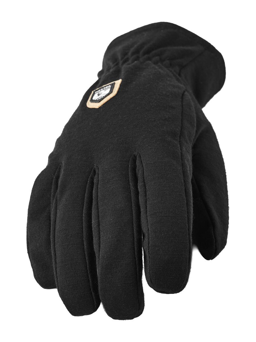 Hestra Windwool Merino Liner 5 Finger, black - Bild 3