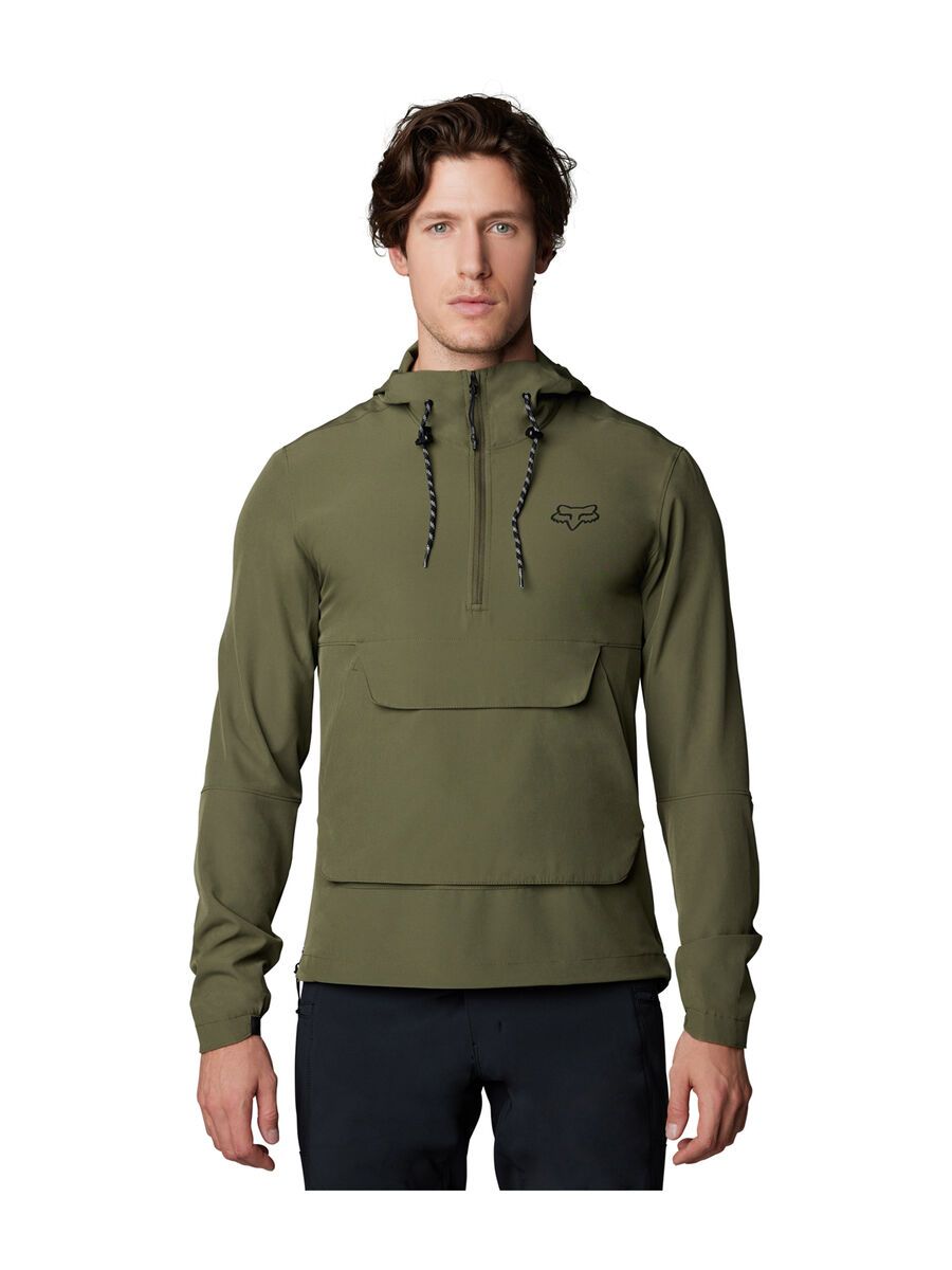 Fox Ranger Wind Pullover, olive green - Bild 1