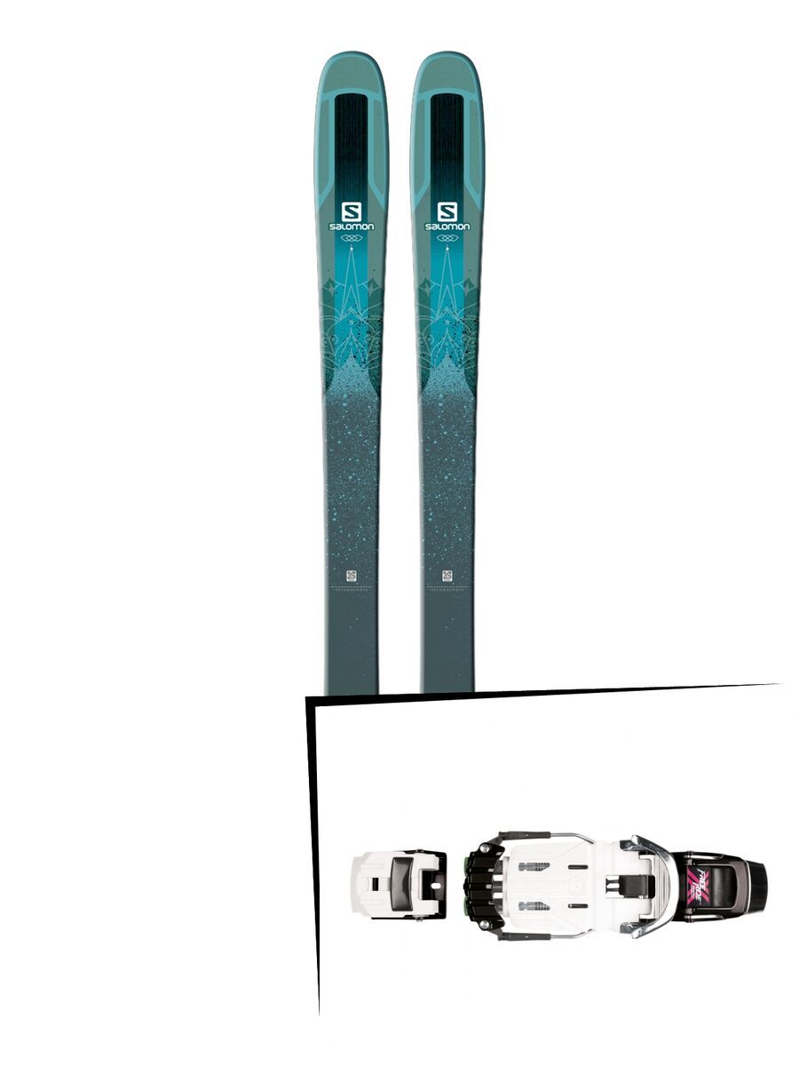 Set: Salomon QST Lumen 99 2018 + Rottefella NTN Freeride - Bild 1