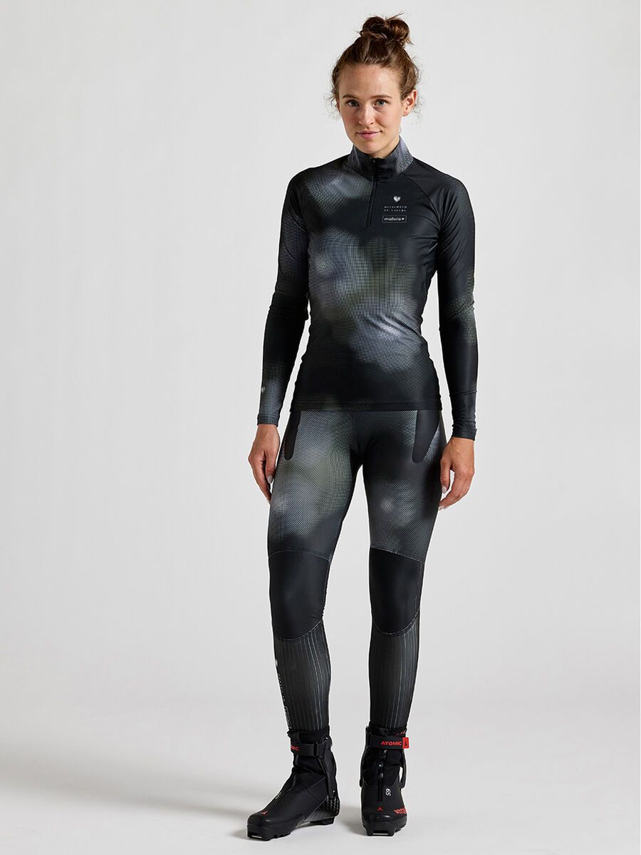 Maloja MonvisoM. Shirt, deep black bloom - Bild 4