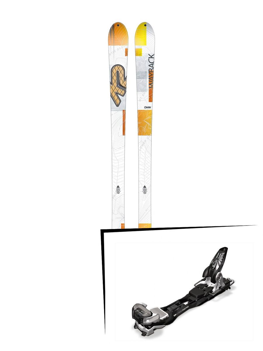 K2 SKI Set: Wayback 82 2016 + Marker Baron EPF 13 - Bild 1