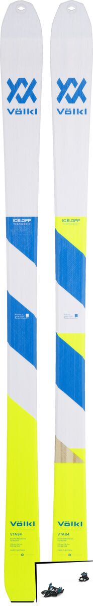 Set: Völkl VTA 84 2019 + Marker Alpinist 9 black/turquoise - Bild 1
