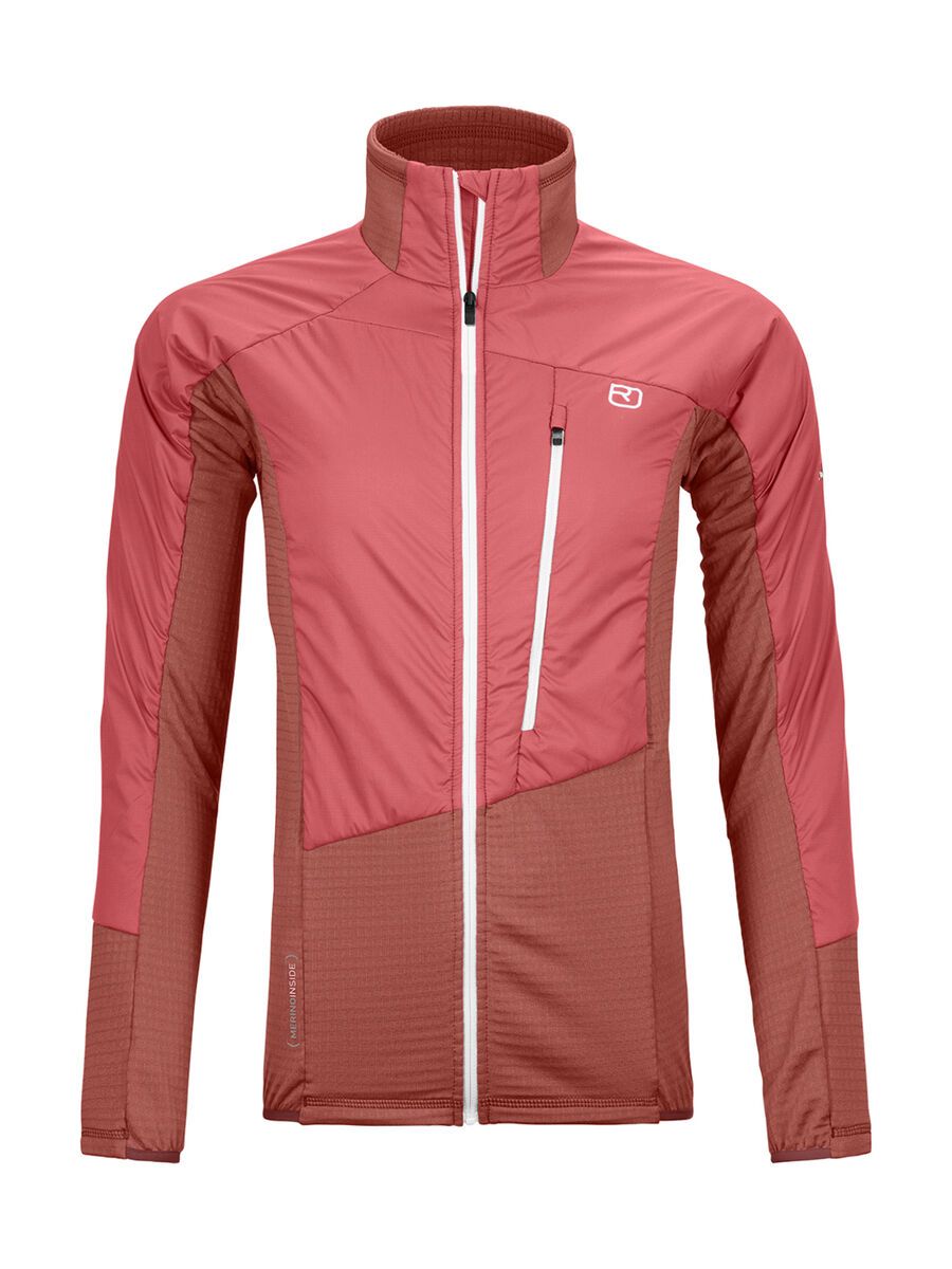 Ortovox Westalpen Swisswool Hybrid Jacket W, wild rose - Bild 1