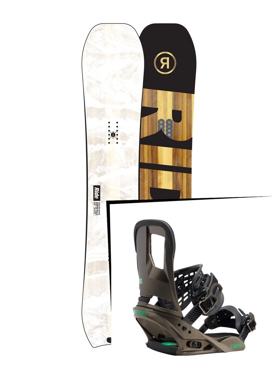 Set: Ride Alter Ego 2017 + Burton Cartel (1712709S) - Bild 1