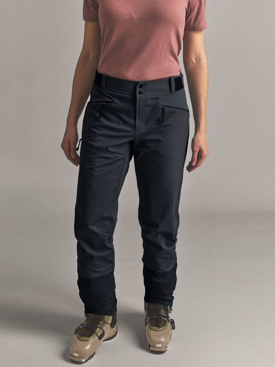 Ortovox Ortler Softshell Plus Pants W, black raven - Bild 5
