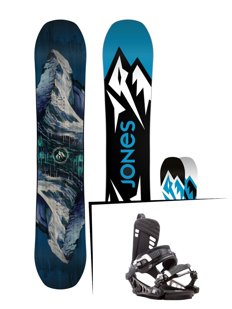 Set: Jones Mountain Twin 2017 + K2 Cinch CTX (1728771S) - Bild 1