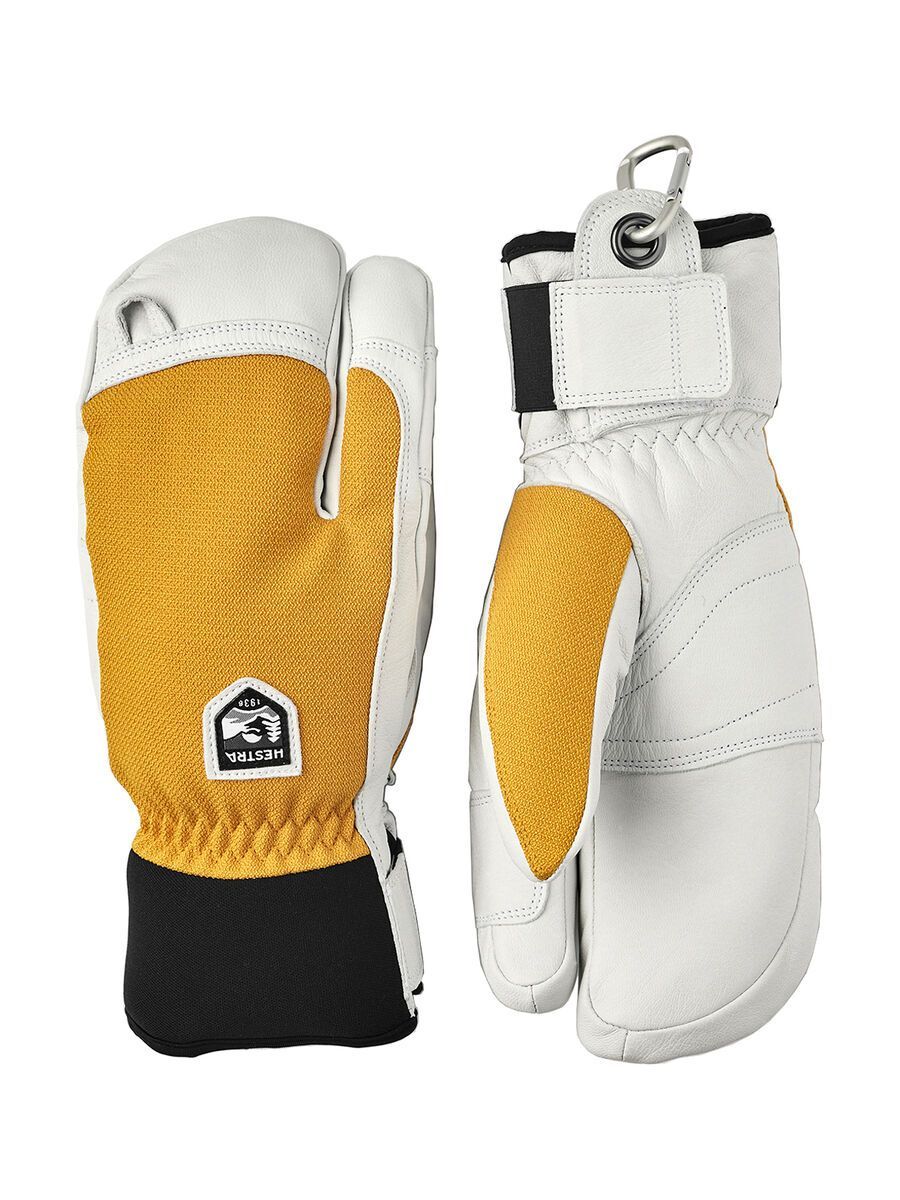 Hestra Army Leather Patrol 3 Finger, mustard - Bild 1