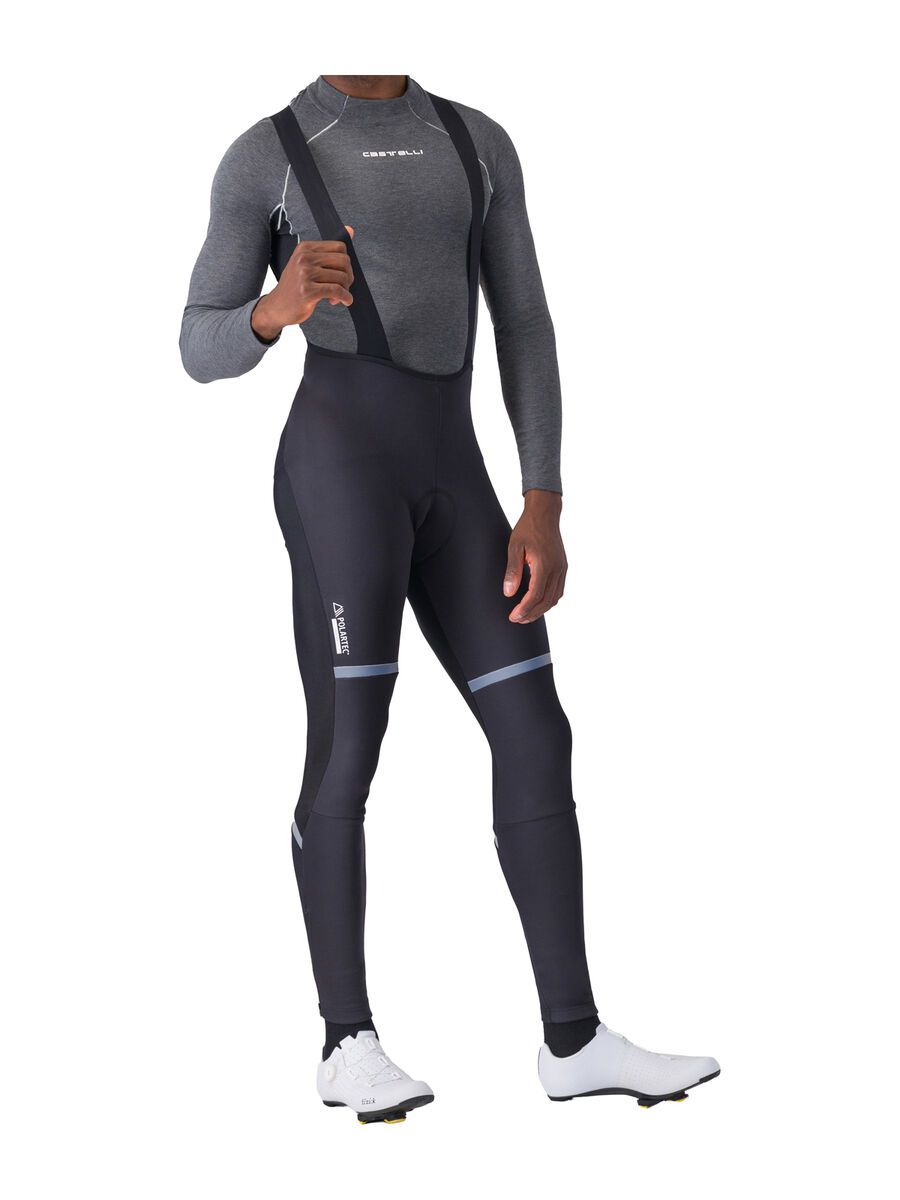 Castelli Polare 4 Bibtight, black | BIKER-BOARDER.DE