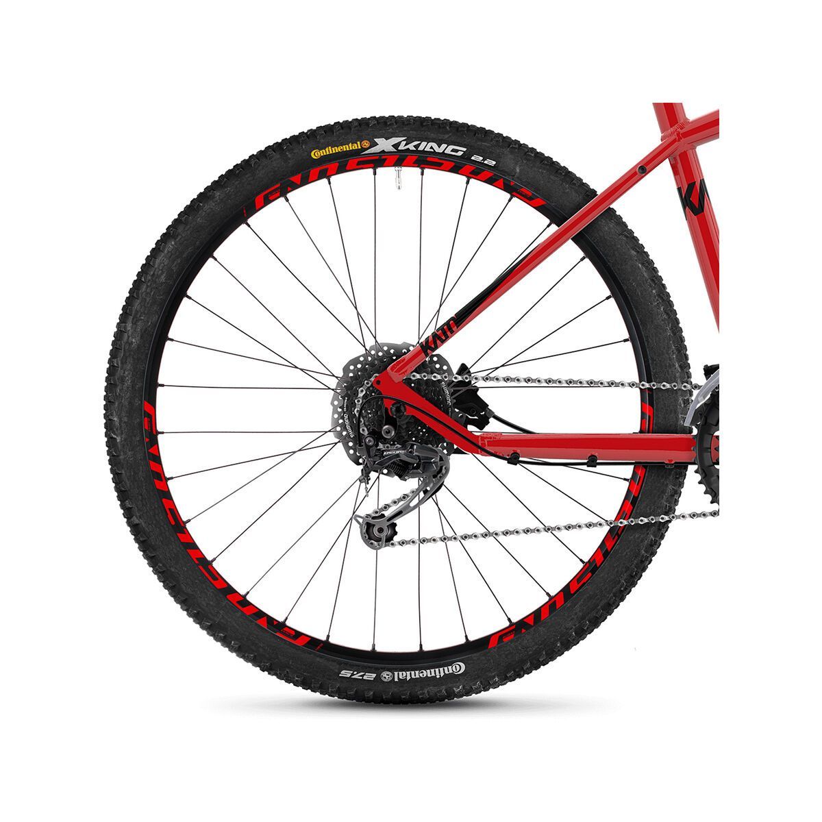 Ghost Kato 4.7 AL, riot red/night black - Bild 5