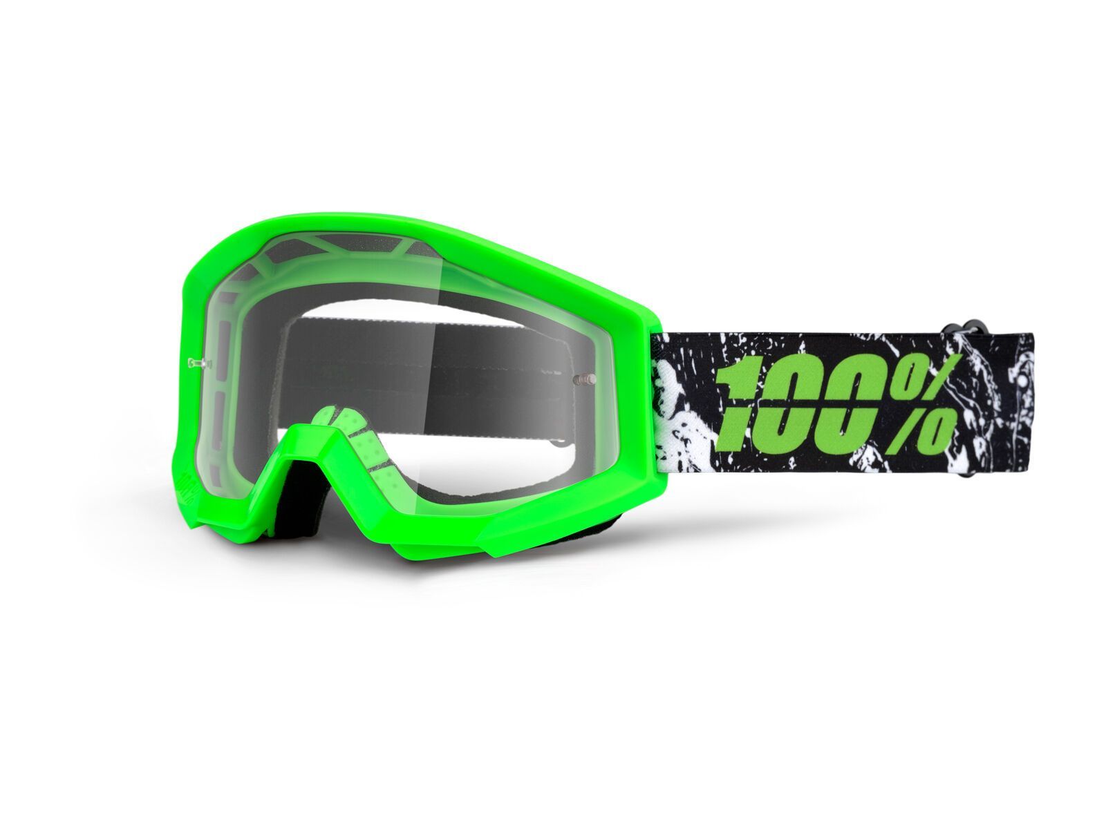 100% Strata Youth, crafty lime/Lens: clear - Bild 1