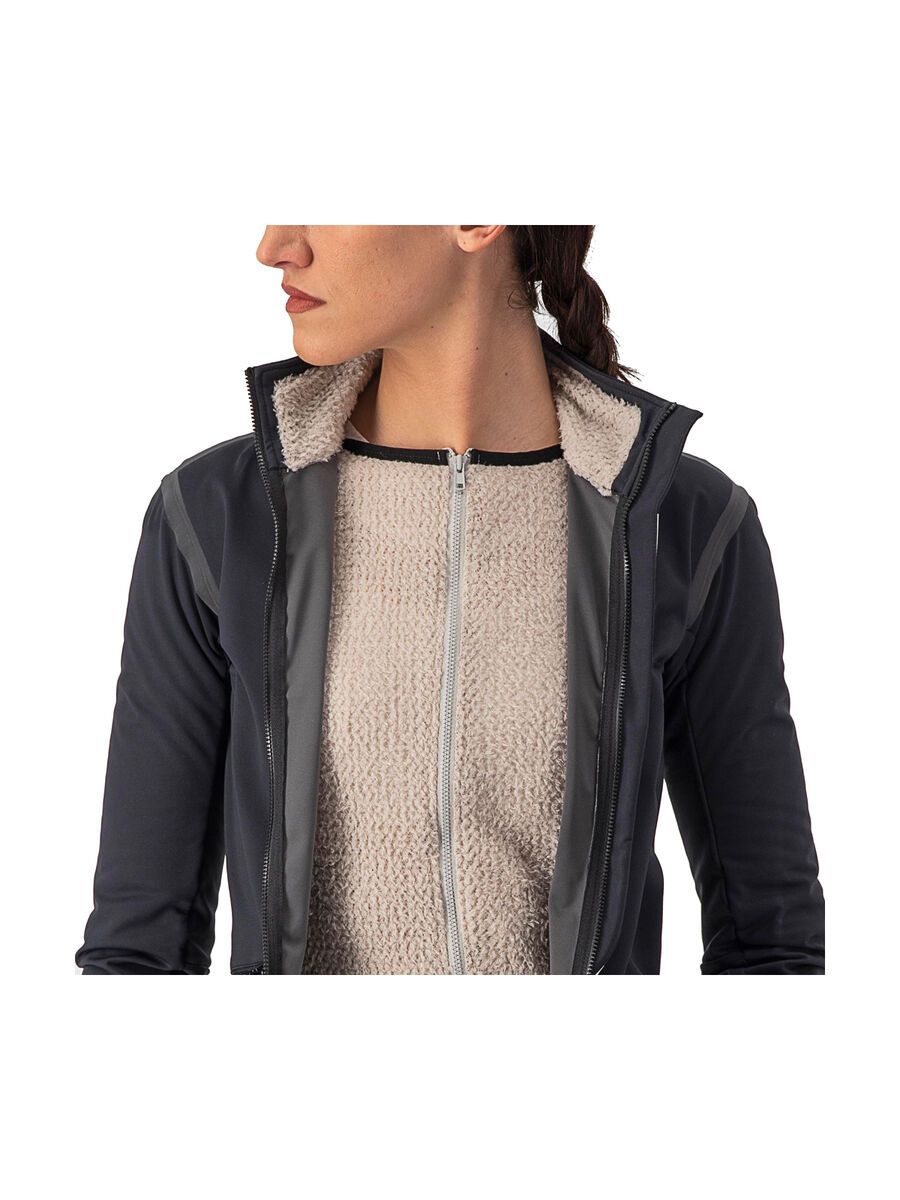 Castelli Alpha Ultimate Insulated W Jacket, light black/white - Bild 8