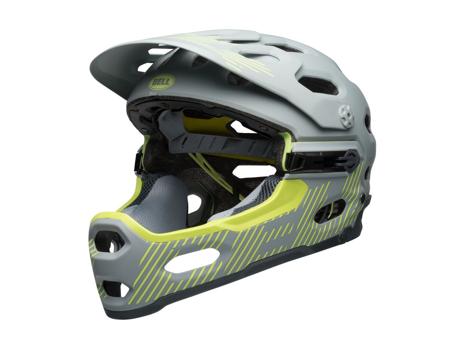 Bell Super 3R MIPS, matte smoke/pear - Bild 1