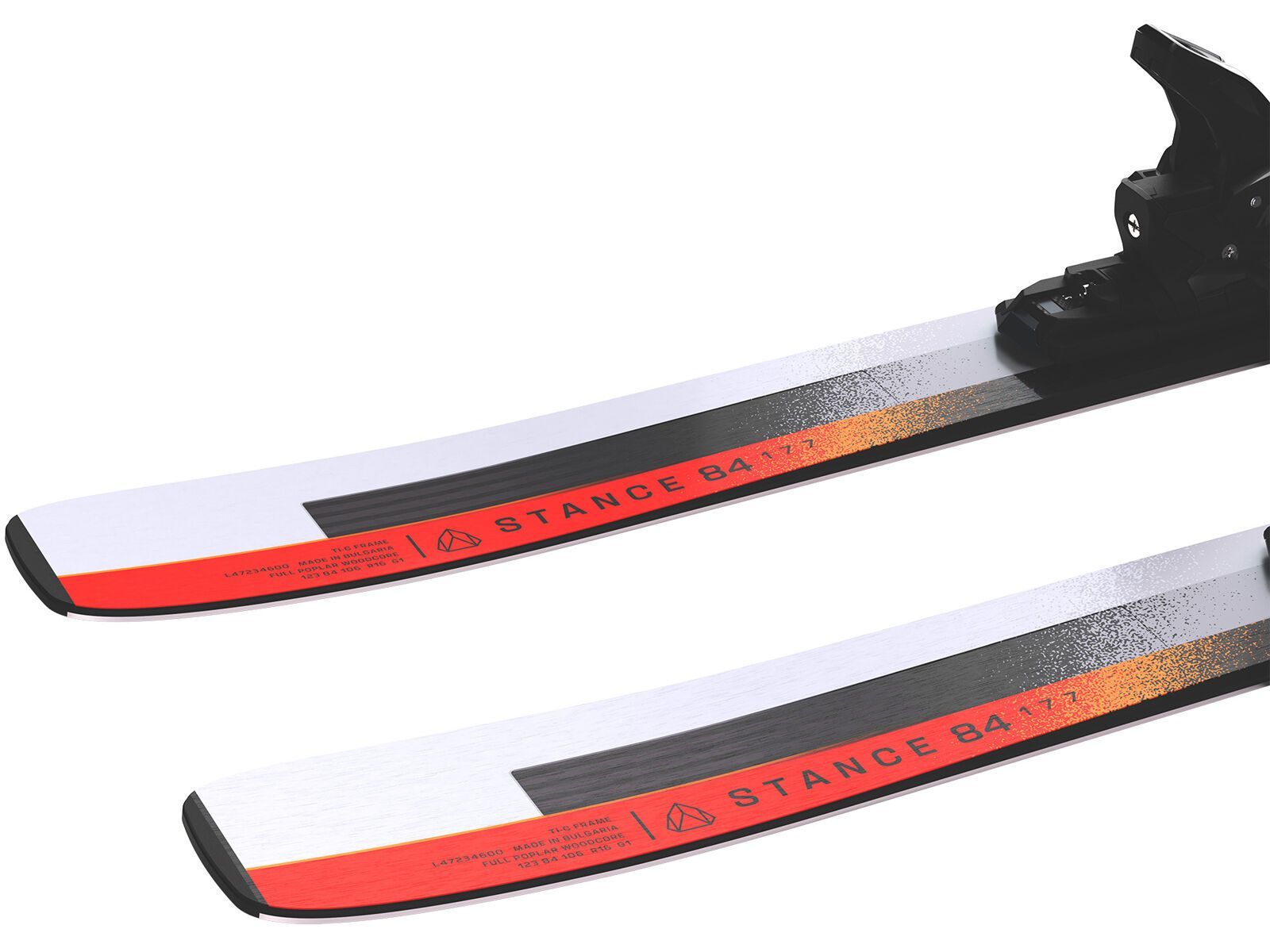 Salomon E Stance 84 + MI12 GW, silver met./neon peach/fiery coral - Bild 5