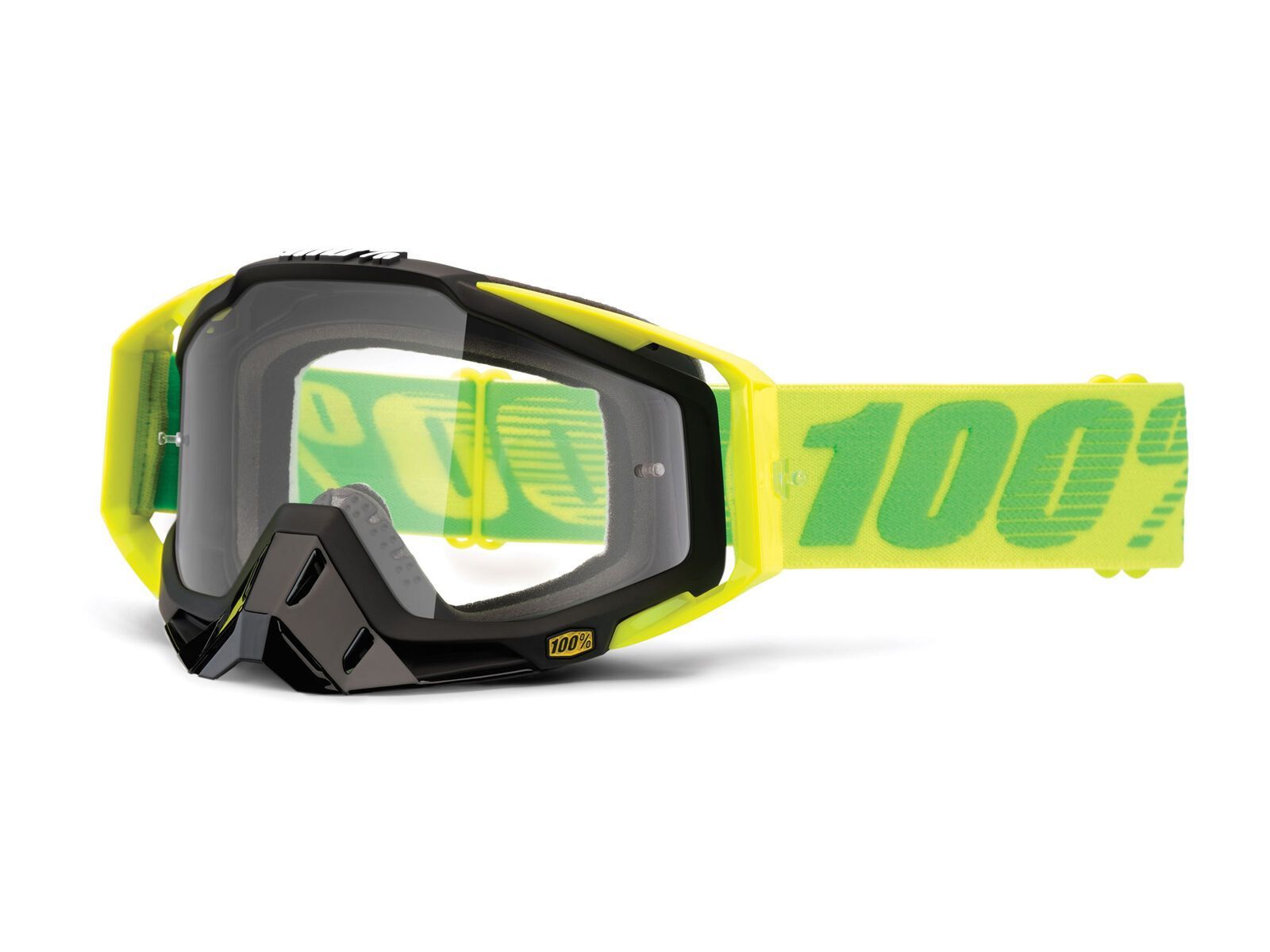 100% Racecraft inkl. Wechselscheibe, sour patch/Lens: mirror gold - Bild 4
