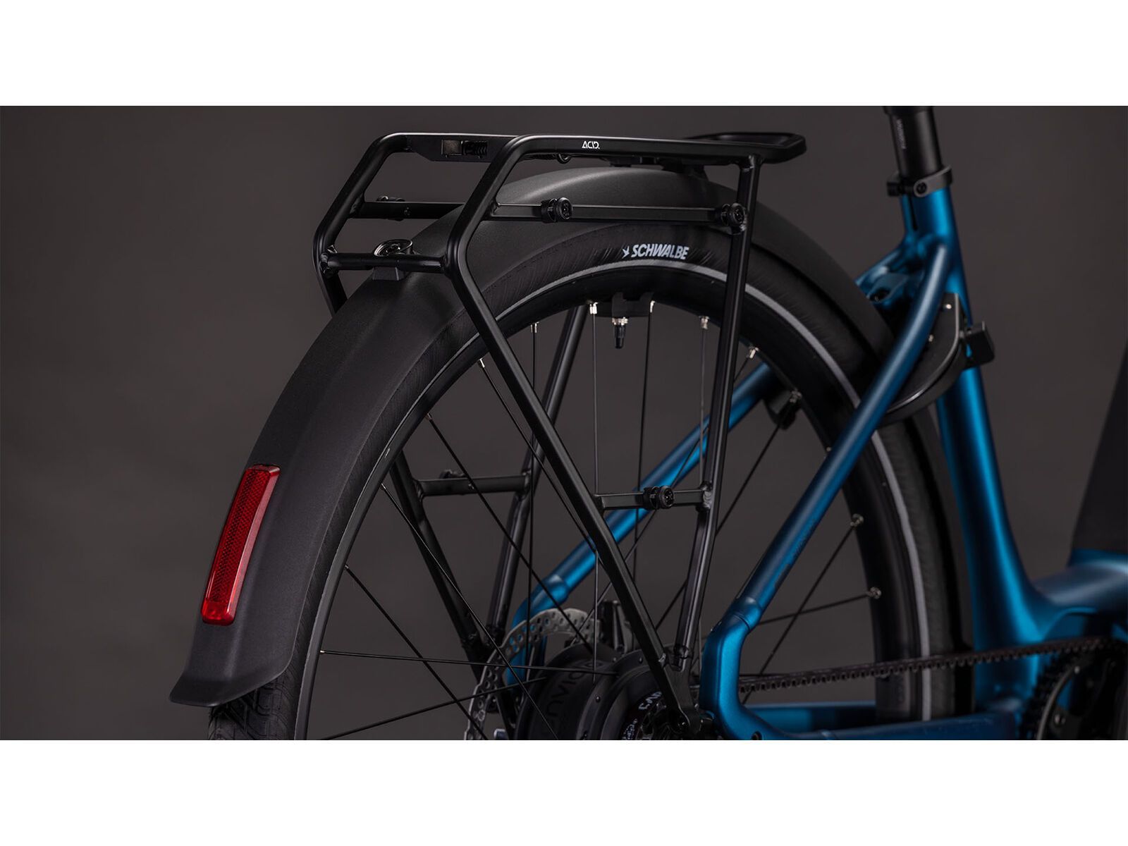 Cube Supreme Hybrid Deluxe Pro 600 Easy Entry 28, electricblue´n´chrome - Bild 5