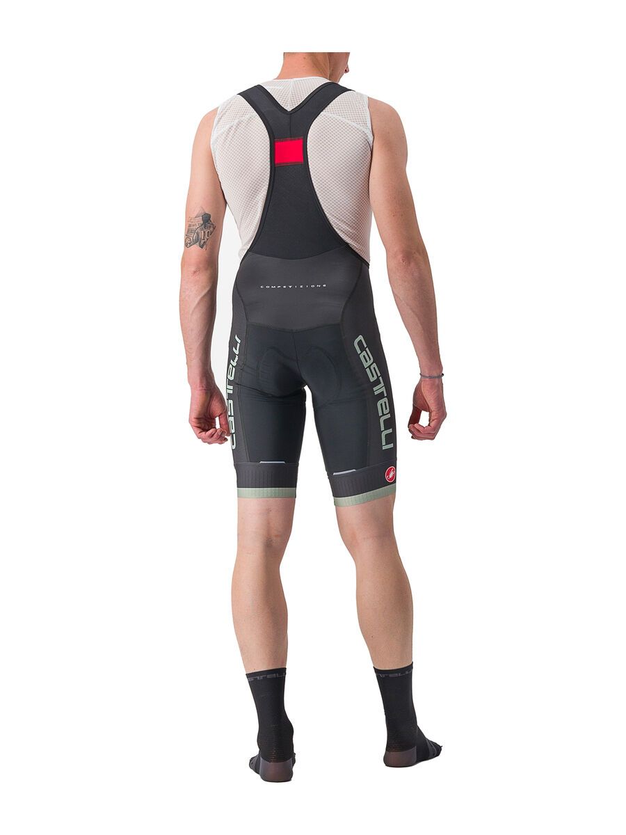 Castelli Competizione Kit Bibshort, black/defender green - Bild 3