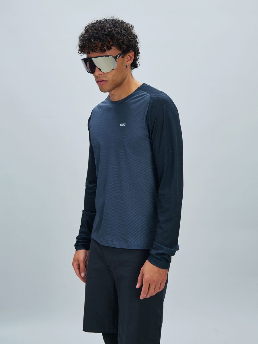 POC M's Motion Air L/S Jersey, apatite navy - Bild 3
