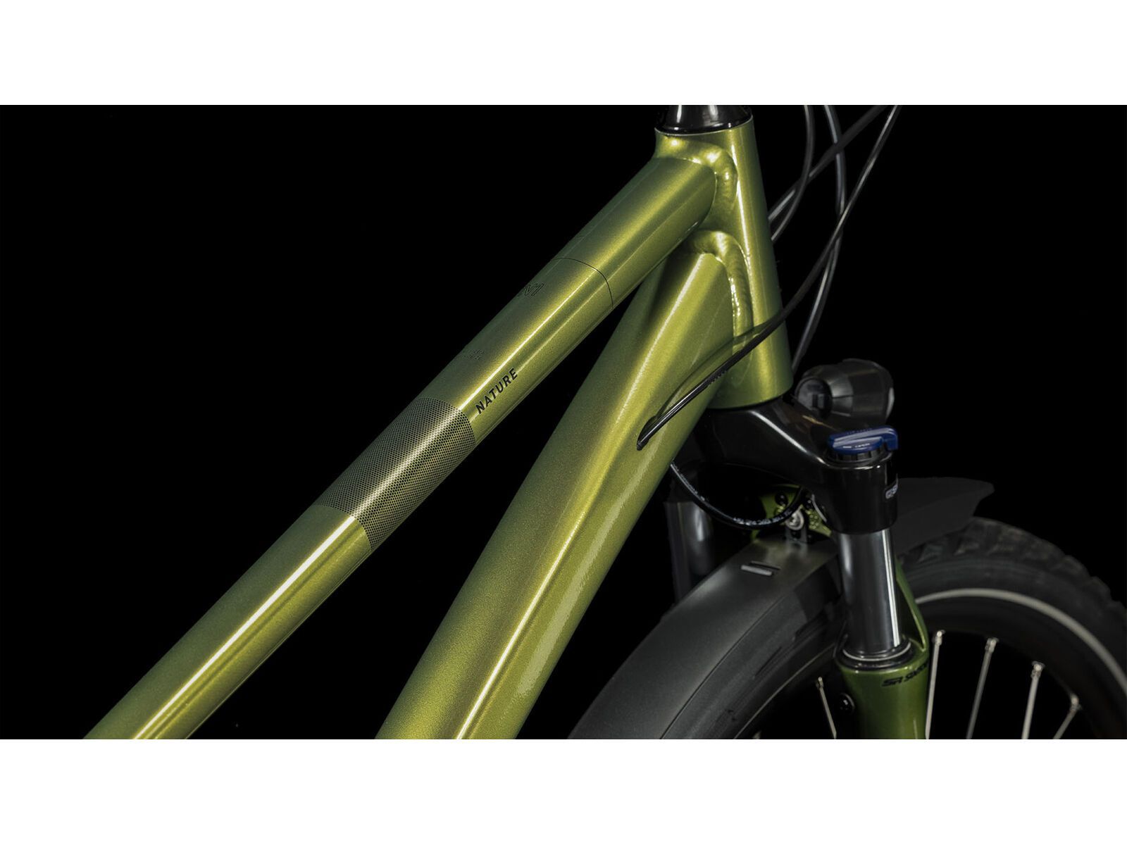 Cube Nature Allroad Trapeze, shinymoss´n´black - Bild 3