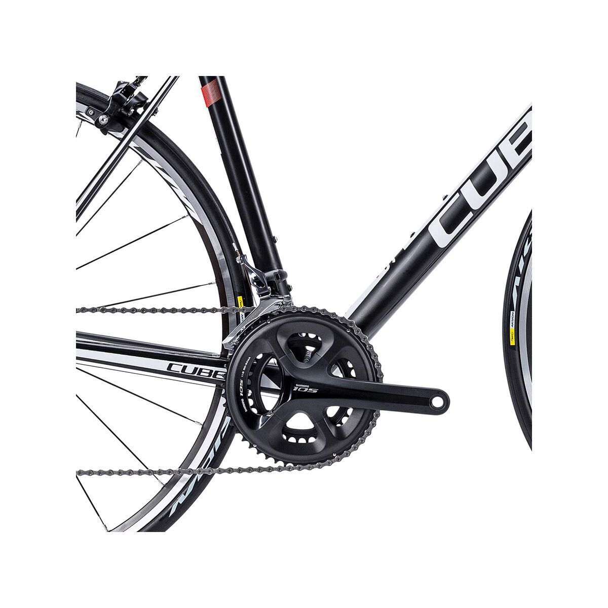 Cube Peloton SL, black/white - Bild 3