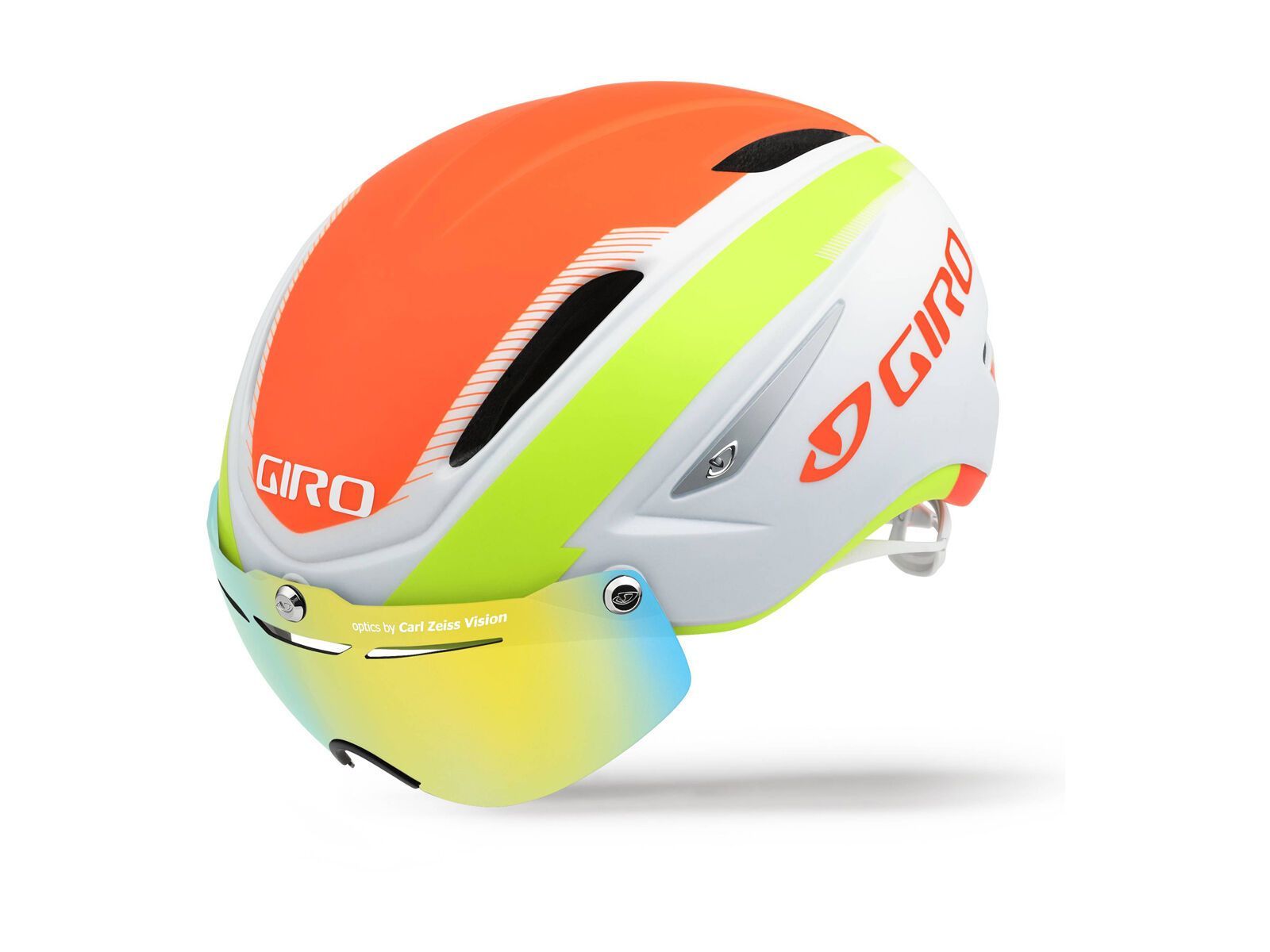 Giro Air Attack Shield, white lime flame - Bild 1