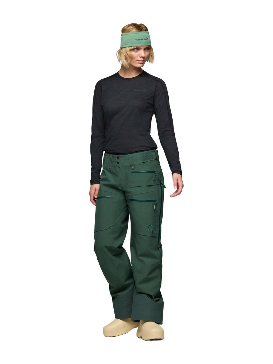 Norrona lofoten Gore-Tex Insulated Pants W's, jungle green - Bild 6