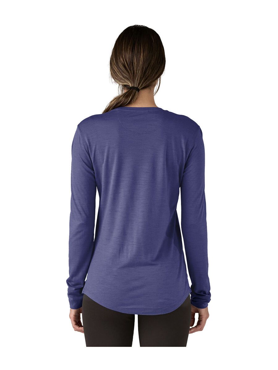 Patagonia Women's Long-Sleeved Capilene Cool Merino Graphic Shirt, solstice purple - Bild 3
