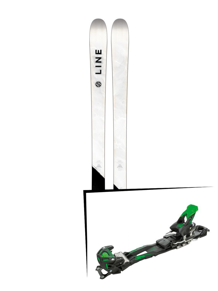 Set: Line Supernatural 86 2018 + Tyrolia Adrenalin 16 solid black flash green - Bild 1