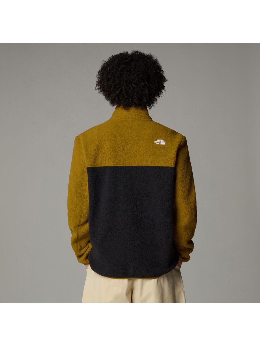 The North Face Men’s Yumiori 1/4 Zip, tnf black/moss green/tn - Bild 4