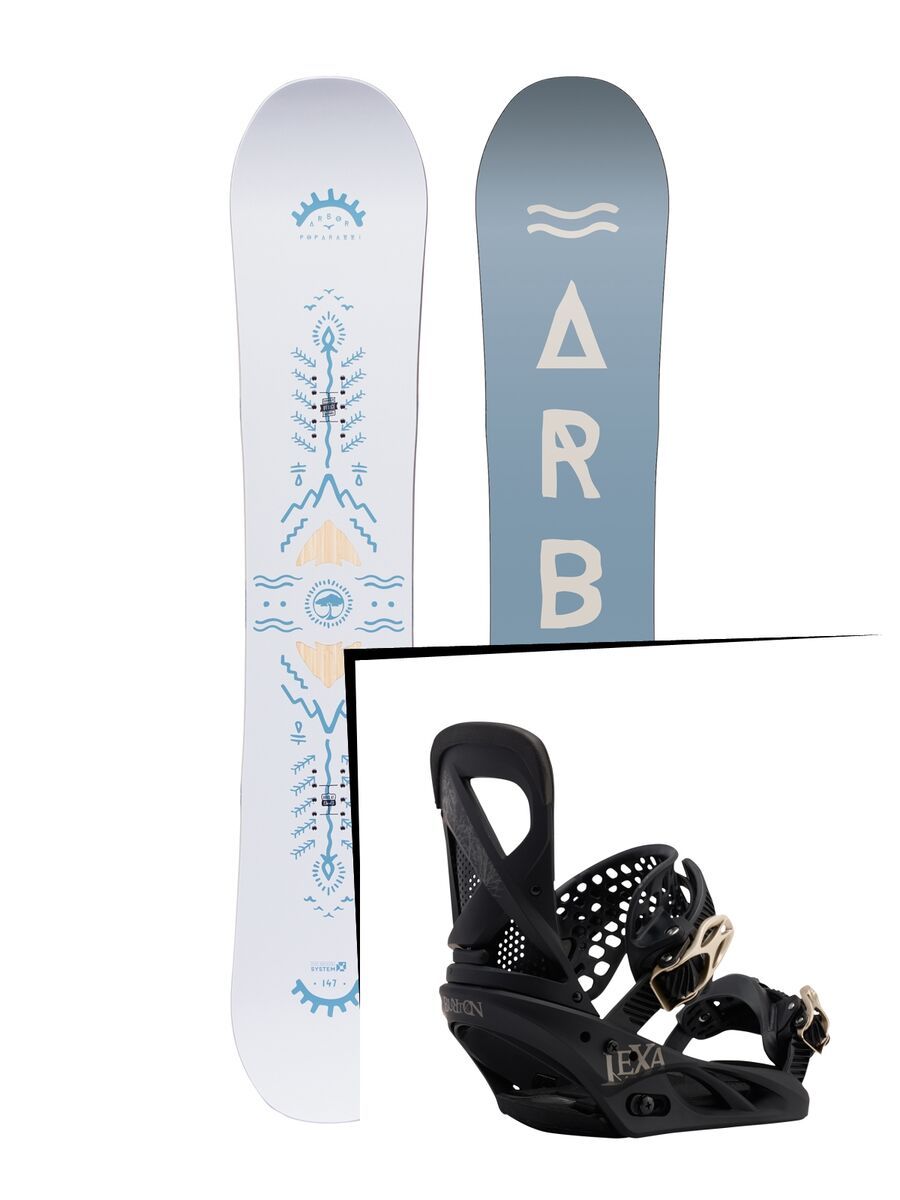 Set: Arbor Poparazzi 2017 + Burton Lexa (1712819S) - Bild 1